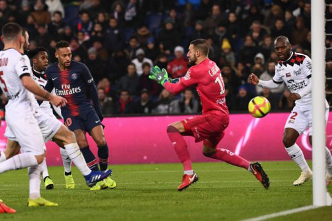 PSG - Guingamp: Neymar mở màn bữa tiệc 9 bàn thắng - 1