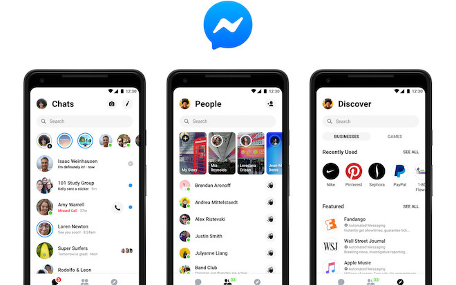 Facebook Messenger thay giao diện mới gây nhiều tranh cãi - 1