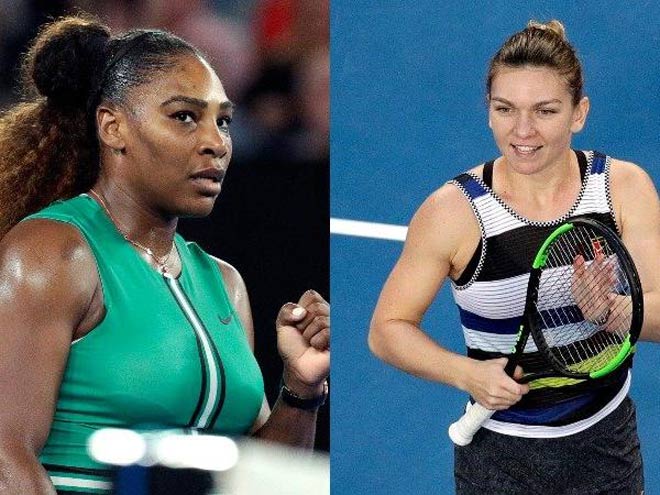 Halep - Serena Williams: Ba set so tài nảy lửa - 1