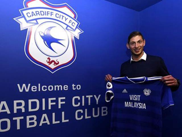 Bóng đá - Chuyển nhượng HOT 22/1: Tân binh kỷ lục của Cardiff mất tích cùng máy bay