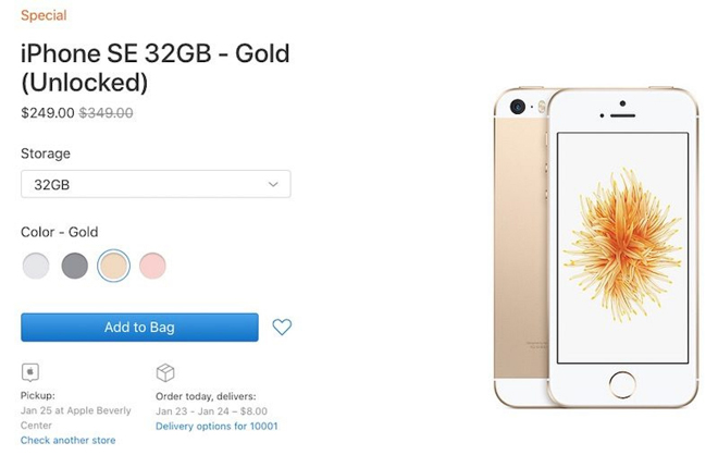 HOT: Apple mở bán lại iPhone SE giá siêu rẻ - 1