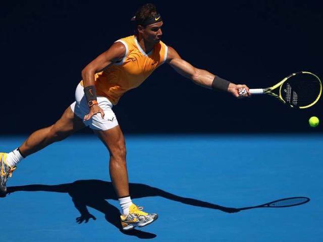 Clip hot Australian Open: Nadal tung đòn hủy diệt bóng ghim ”góc chết”