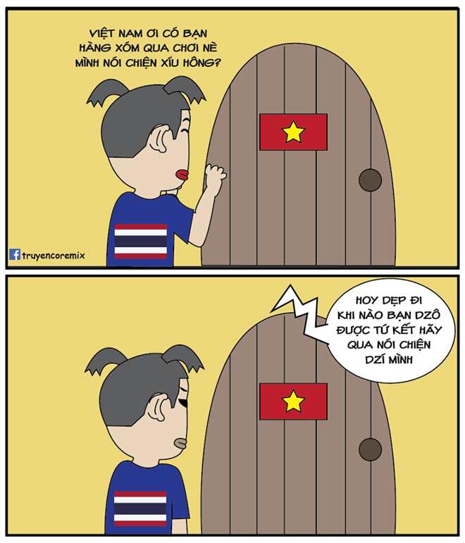 Thái Lan qua chơi mà Việt Nam còn bận đá tứ kết Asian Cup - 1