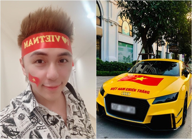 Choáng với dàn "siêu xe" của sao Việt từng xuống đường đi bão mừng Việt Nam - 4
