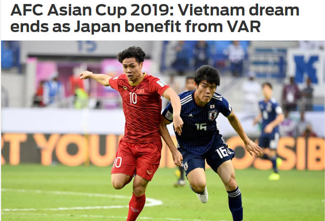 Việt Nam thua Nhật Bản: Báo châu Á khen Việt Nam chơi hay hơn đối thủ - 1