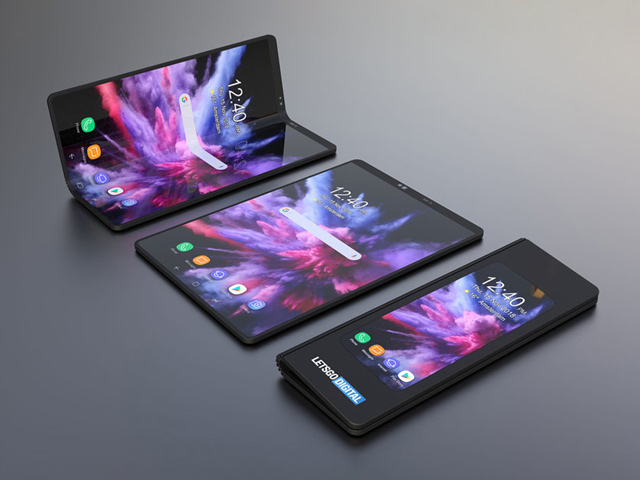 Thời trang Hi-tech - Tương lai của smartphone là thiết kế gập lại