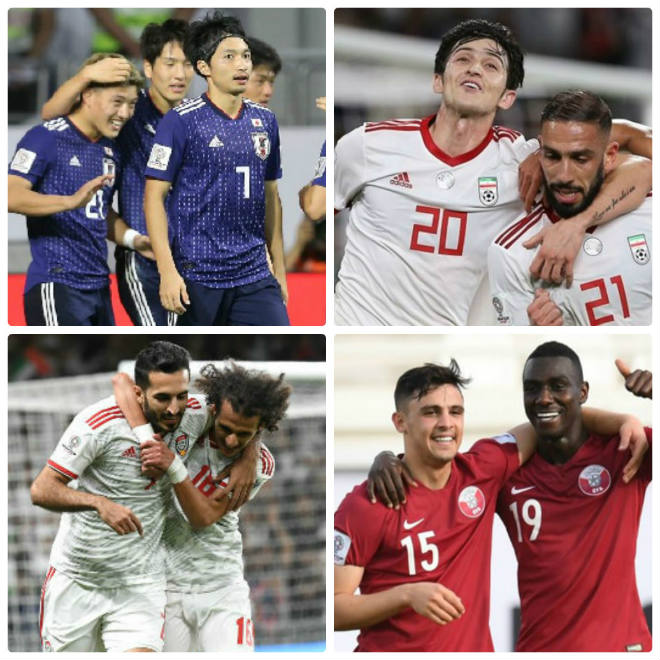 4 anh hào vào bán kết Asian Cup: &#34;Trùm&#34; Iran, Nhật Bản sánh vai &#34;ngựa ô&#34; - 1