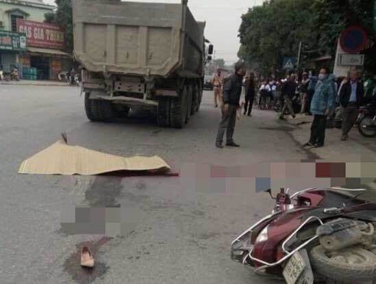 Thiếu phụ mang thai đôi 7 tháng tử vong thương tâm sau va chạm với xe tải - 1