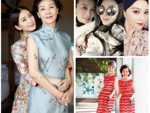 Giải trí - Những bà mẹ trẻ đẹp “ăn đứt” con gái của mỹ nhân Hoa ngữ