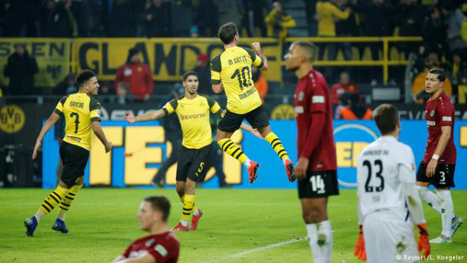 Dortmund - Hannover: Thêu hoa dệt gấm, mãn nhãn 6 bàn - 1