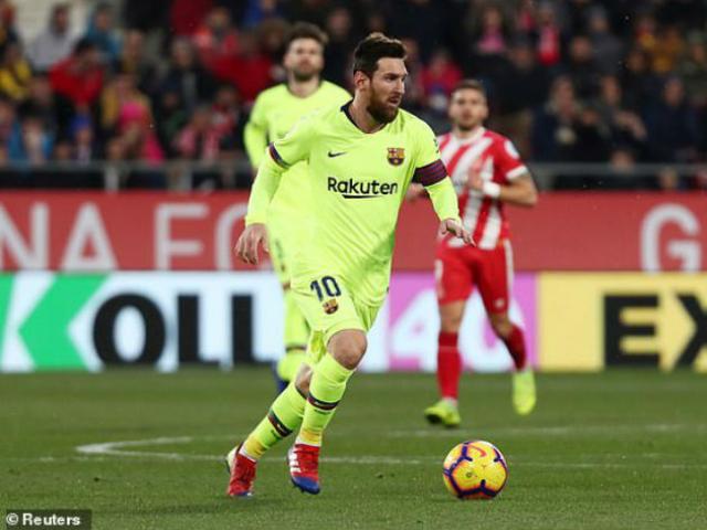 Girona - Barcelona: Thẻ đỏ ngỡ ngàng, Messi tạo điểm nhấn