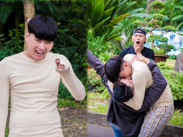 Phim - "Giang hồ chợ Cá" Quách Ngọc Tuyên bất ngờ "khóa môi" bạn diễn nam