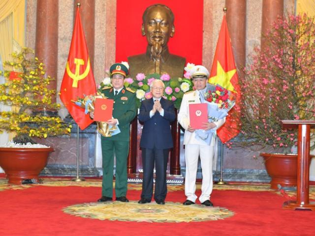 Tin tức trong ngày - Nóng 24h qua: Thăng quân hàm Đại tướng cho 2 sĩ quan cao cấp của quân đội và công an