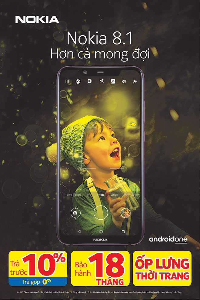 “Cày” phim thả ga với chất lượng hình ảnh “cực mượt&#34; cùng Nokia 8.1 - 6