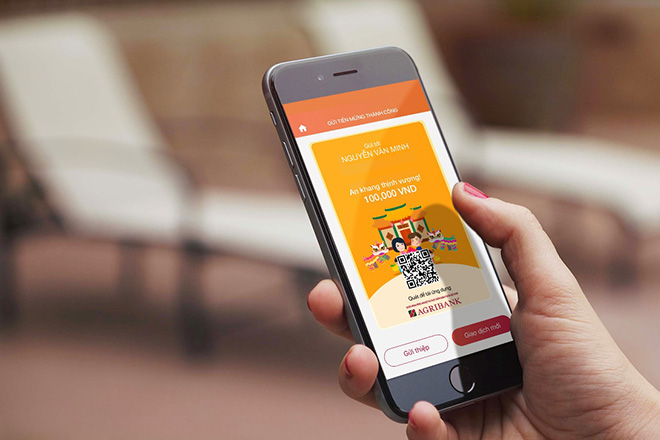 Lì xì phong cách 4.0 “cực chất” với ứng dụng Agribank E-Mobile Banking - 1