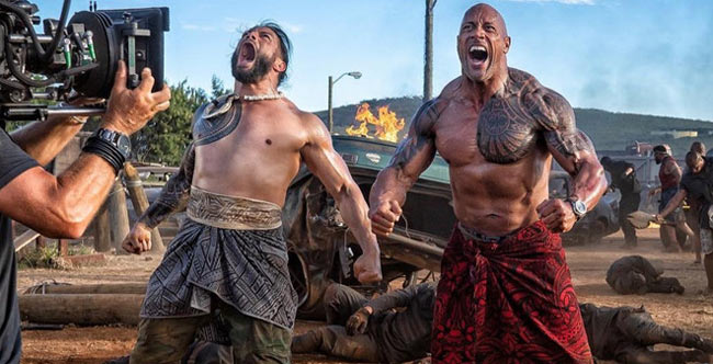 Nam diễn viên The Rock Dwayne Johnson có chiều cao 1m93 và cân nặng 122 kg.