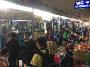 Tin tức trong ngày - Dòng người ùn ùn rời Sài Gòn về quê ăn Tết, đường phố, bến xe ngột ngạt đến khó thở