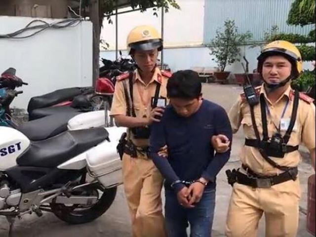 Pháp luật - CSGT nổ súng truy bắt tên cướp như phim hành động lúc nửa đêm