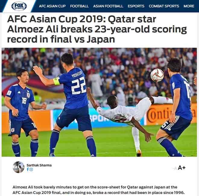 Chấn động Qatar thắng Nhật chung kết Asian Cup: Báo châu Á ví chuyện cổ tích - 1