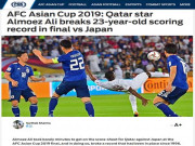 Bóng đá - Chấn động Qatar thắng Nhật chung kết Asian Cup: Báo chí ngả mũ &quot;vua&quot; châu lục