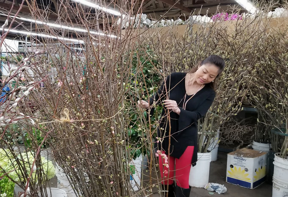 Nữ ca sĩ sexy đi chợ hoa Tết sớm ở Mỹ để tránh bị trường hợp này - 3