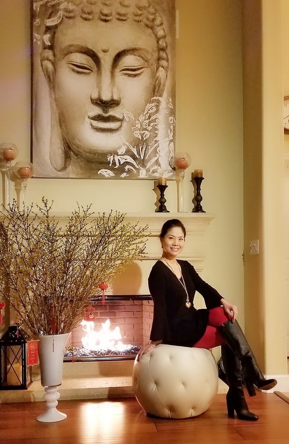 Nữ ca sĩ sexy đi chợ hoa Tết sớm ở Mỹ để tránh bị trường hợp này - 6