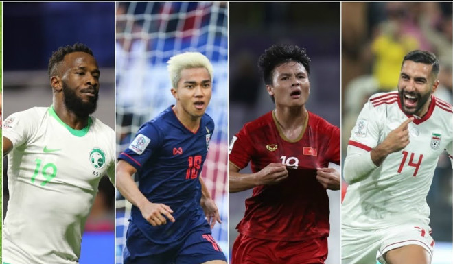 Siêu phẩm Asian Cup: Quang Hải được vinh danh, Việt Nam 2 lần &#34;làm nền&#34; - 1