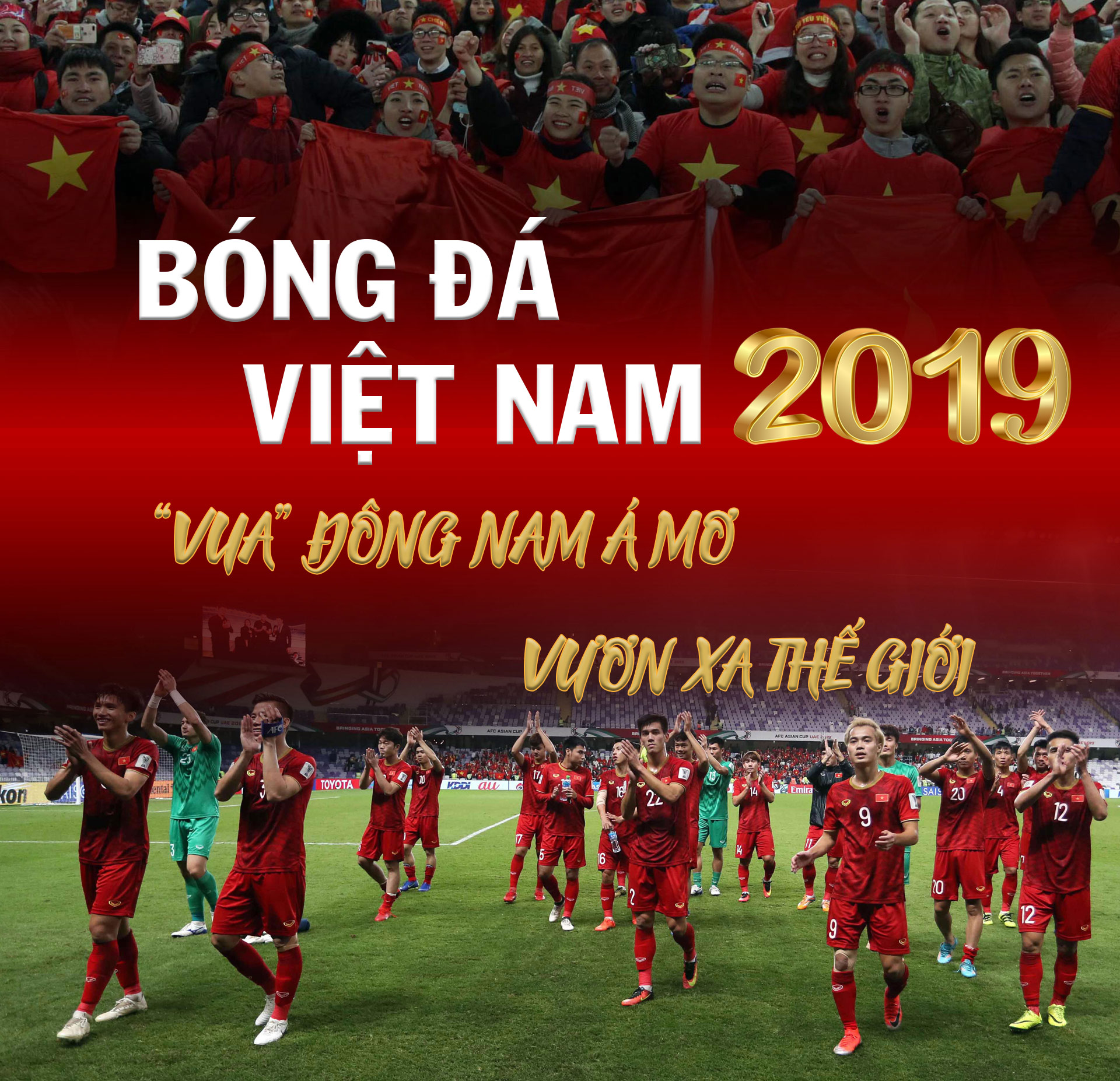 “Bóng đá Việt Nam 2019: Vua” Đông Nam Á mơ vươn xa thế giới - 1