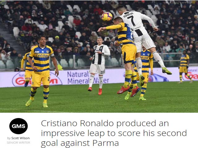 Ronaldo ”lên đỉnh” Serie A: Báo chí tiếc nuối, ngỡ ngàng kiểu ăn mừng mới