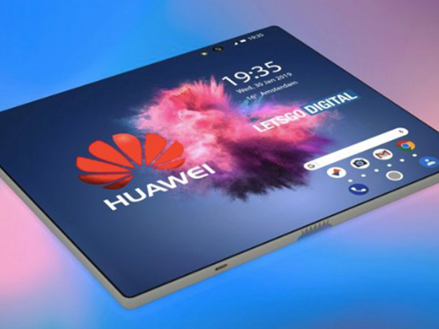 Thời trang Hi-tech - Điện thoại màn hình có thể gập lại của Huawei trông ra sao?
