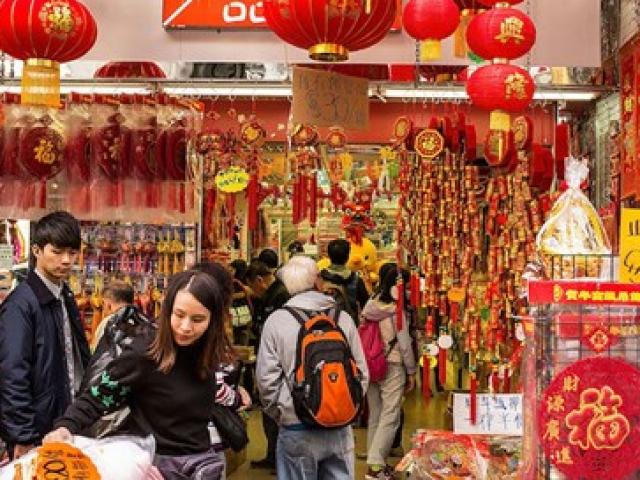 Thế giới - Trung Quốc: Đường phố nô nức trang hoàng đón Tết Kỷ Hợi