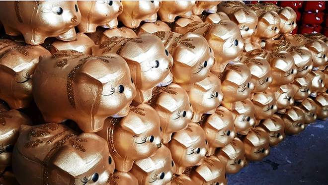 Thủ phủ “heo vàng” làm không ngớt tay ngày cuối năm - 12