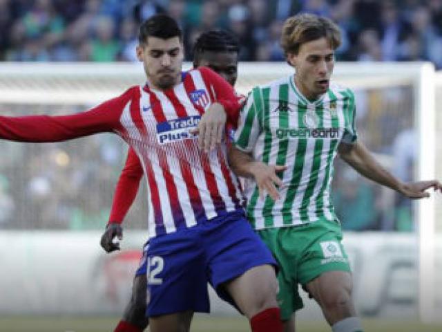 Bóng đá - Real Betis - Atletico Madrid: "Bom tấn" Morata ra mắt đầy áp lực