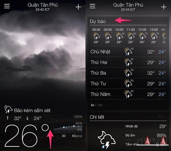 Cách kiểm tra chất lượng không khí và thời tiết ngày tết - 4
