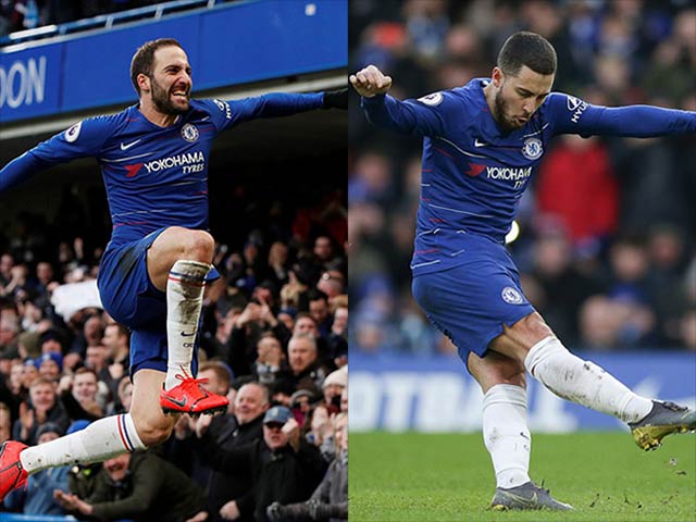 Song tấu Higuain - Hazard bùng nổ: Thăng hoa kịp thời, MU lo nơm nớp