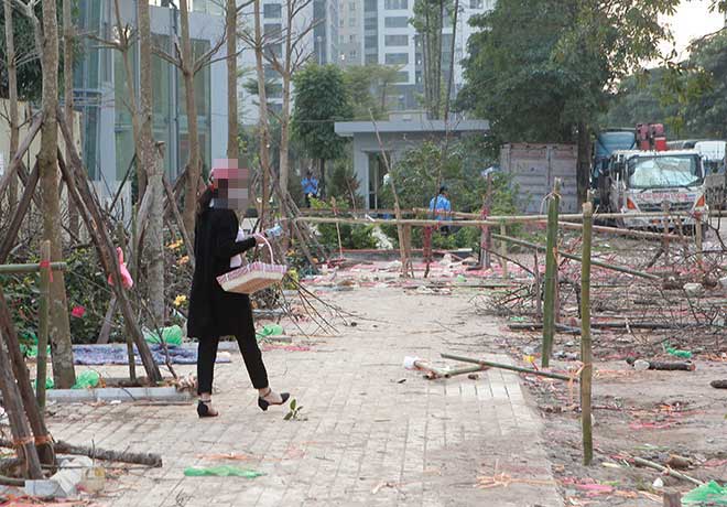 Người dân đi &#34;mót&#34; đào rừng tại Hà Nội ngày cuối năm - 9