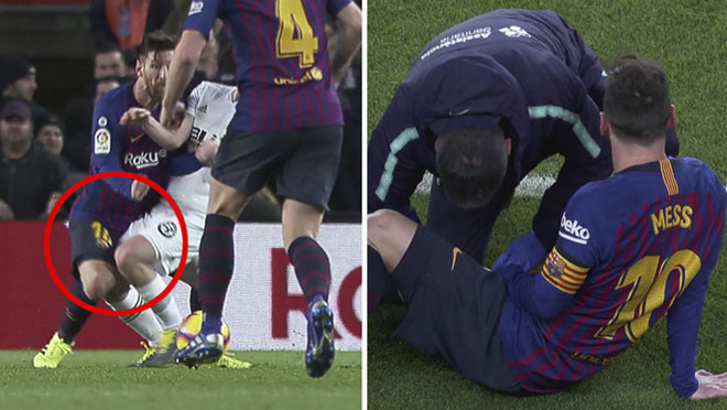 Barcelona nguy to trước El Clasico: Dễ mất cả Messi và Dembele - 1