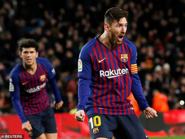 Chấm điểm siêu sao vòng 22 La Liga: ”Siêu nhân” Messi ngăn địa chấn Nou Camp