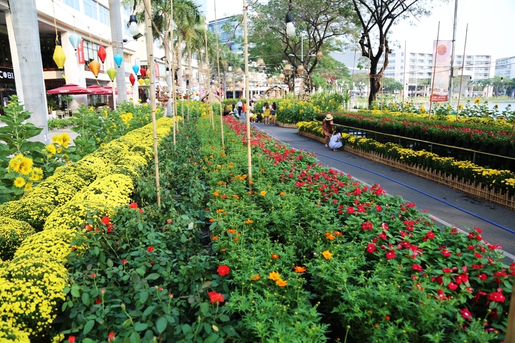 Hình ảnh làng quê tại hội hoa xuân khiến nhiều người “mê mệt” ở Sài Gòn - 11