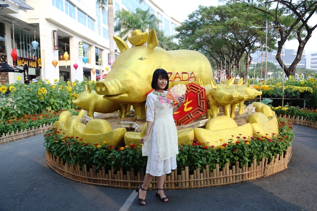 Hình ảnh làng quê tại hội hoa xuân khiến nhiều người “mê mệt” ở Sài Gòn - 13