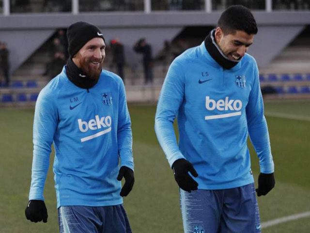 Bóng đá - Messi đủ thể lực đá siêu kinh điển, Barca mừng Tết Nguyên đán độc đáo