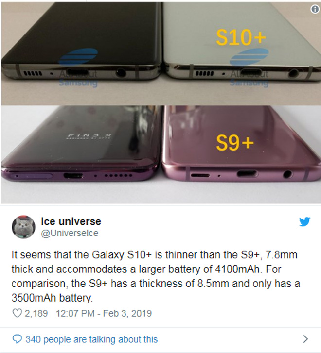 Galaxy S10 và Galaxy S10+ tiếp tục lộ ảnh kết xuất - 5