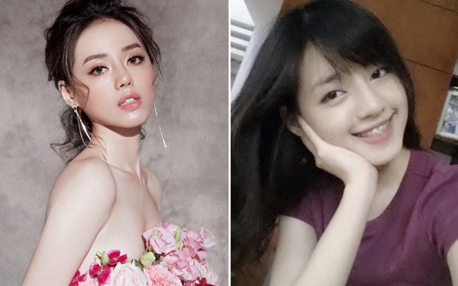 Nguyễn Đặng Khánh Linh thuở còn niềng răng và trang điểm không cầu kỳ, Khánh Linh cũng khá xinh nhưng không có nhan sắc thuyết phục như bây giờ.
