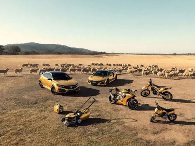 Thế giới xe - Đầu năm mới, Honda tung loạt sản phẩm "toàn vàng"