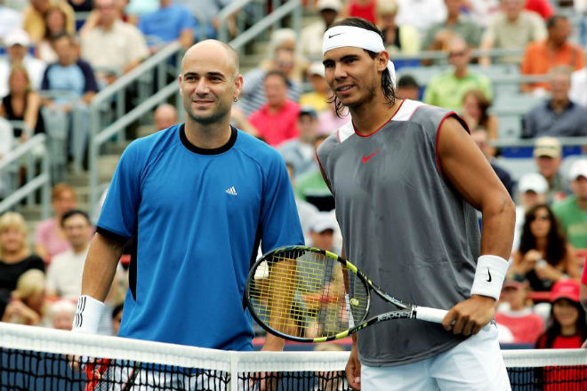 Tin thể thao HOT 8/2: Huyền thoại Agassi khen Nadal xứng đáng vua đất nện - 1