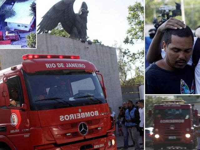 Thế giới - Cháy lớn tại trung tâm bóng đá ở Brazil,10 cầu thủ thiệt mạng