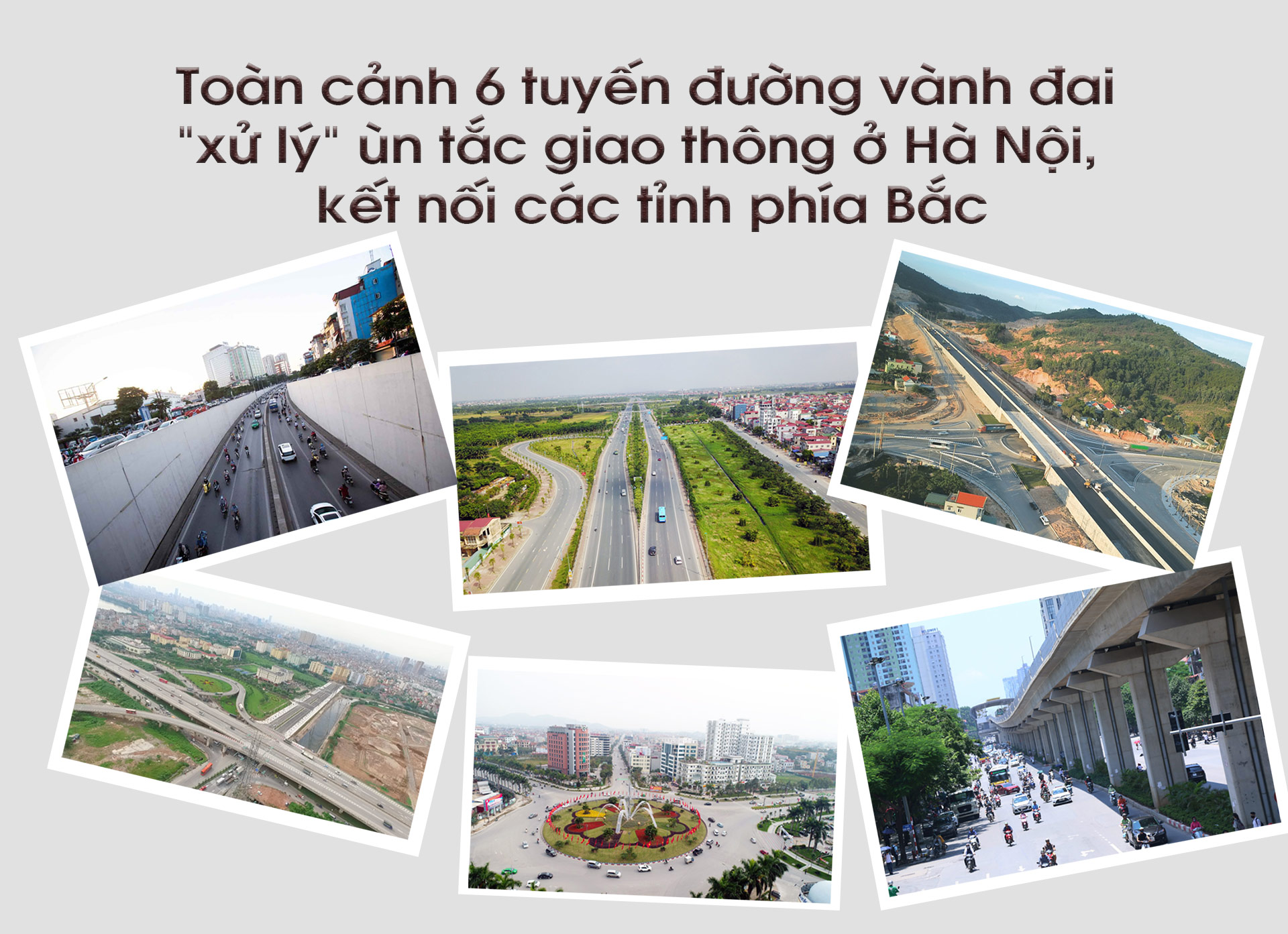 Toàn cảnh 6 tuyến đường vành đai &#34;xử lý&#34; ùn tắc giao thông ở Hà Nội, kết nối các tỉnh phía Bắc - 1