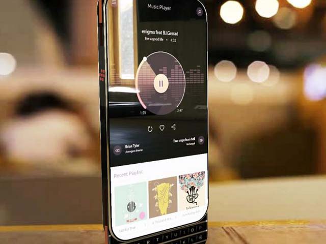 Dế sắp ra lò - Xuất hiên concept BlackBerry Alpha "chất như nước cất"