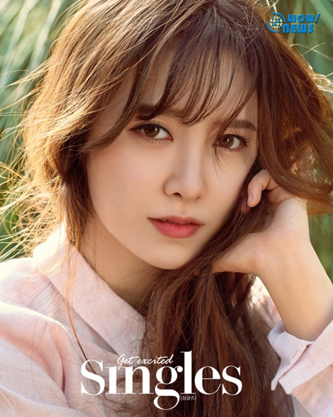 So với Jang Nara, nhan sắc của Goo Hye Sun không hề thua kém.