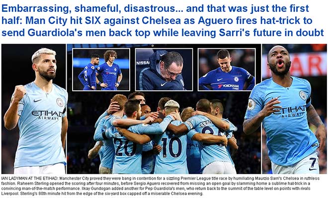 Chelsea thua thảm: Sarri trước &#34;đoạn đầu đài&#34;, fan muốn Mourinho giải cứu - 1